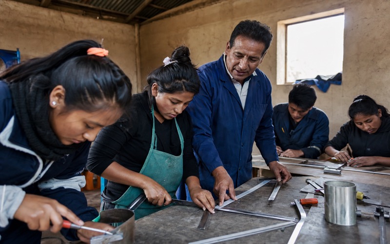 Talleres de capacitación para jóvenes